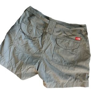 The North Face Grey Athletic Light Weight shorts size 10